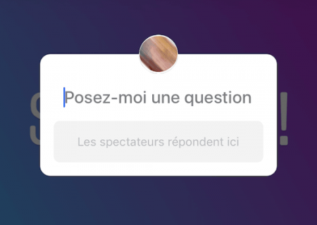 Instagram question libre