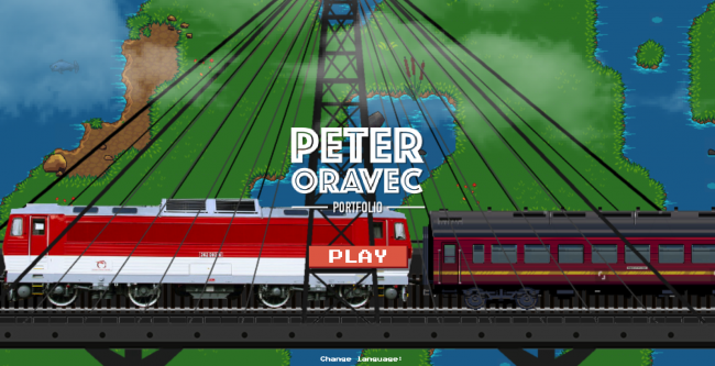 Jeu video CV interactif