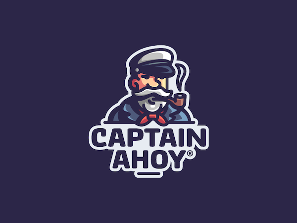 Logo mascotte capitaine