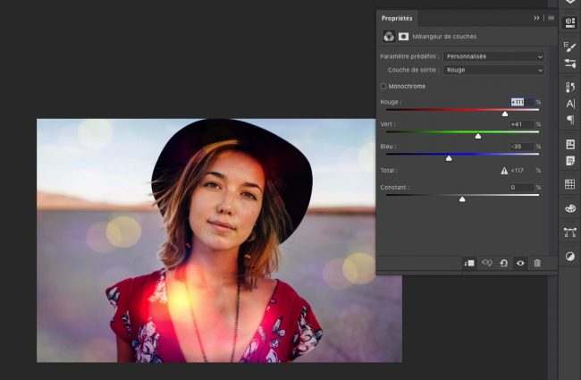 image tutoriel effet bokeh photoshop