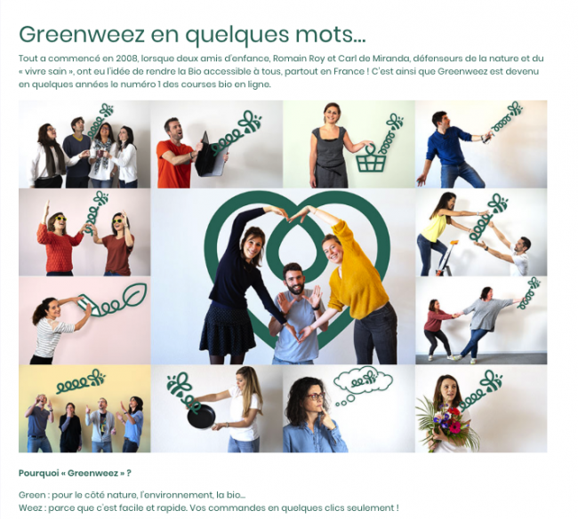 Greenweez histoire entreprise contenu evergreen redacteur