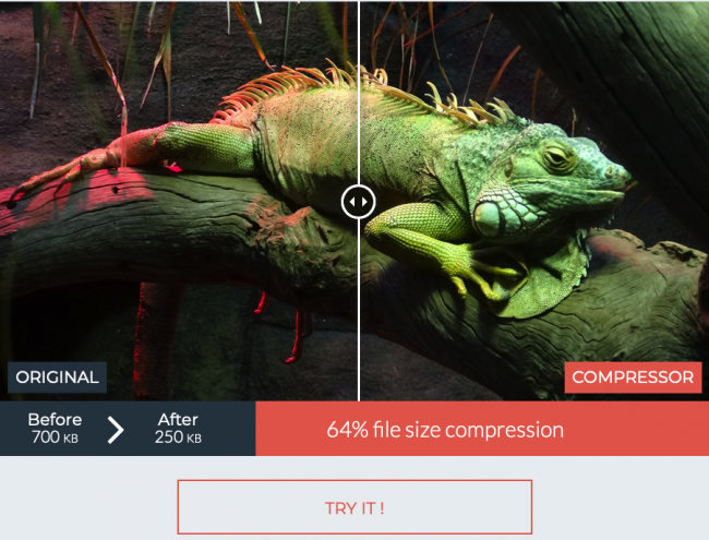compressez vos images avec compressor.io redacteur