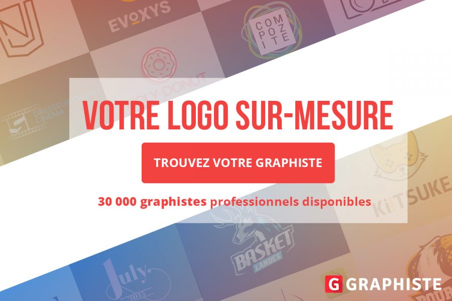 creation logo sur-mesure graphiste freelance bannière publicité