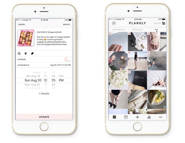 plainly instagram planner pour graphiste freelance