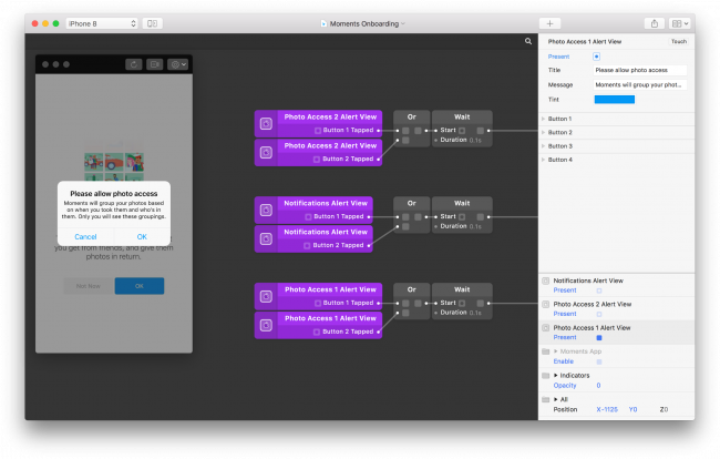 originami interface pour graphiste