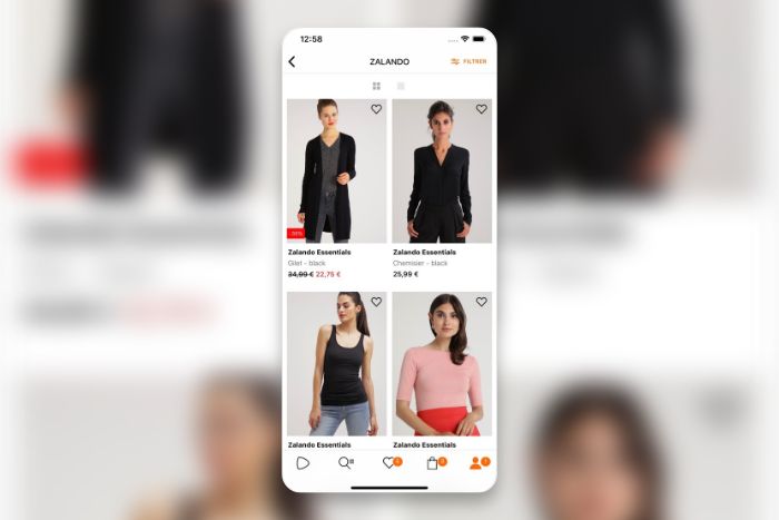 UX Application Zalando