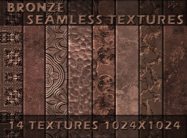 metal bronze decoré gratuit graphiste texture