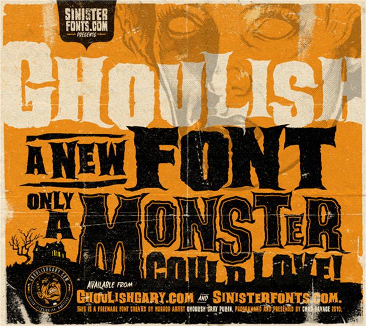 halloween typographie superbe pour graphiste