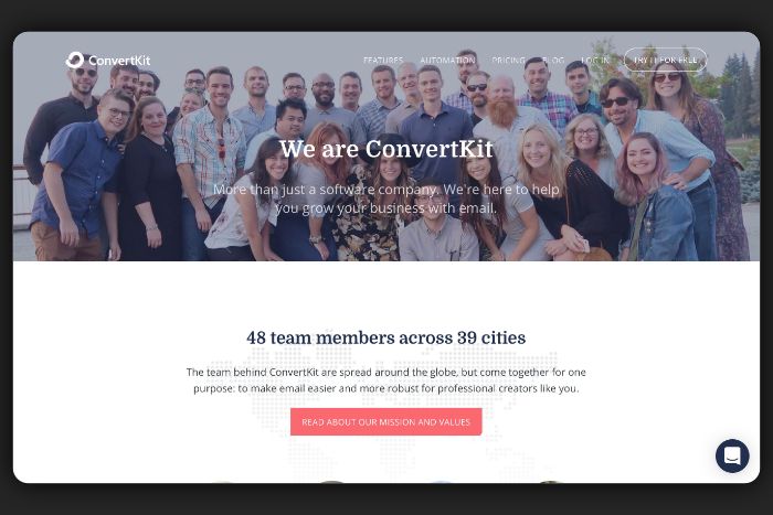 About us - ConvertKit