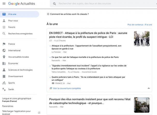 google actualité comment positionner ses contenus SEO