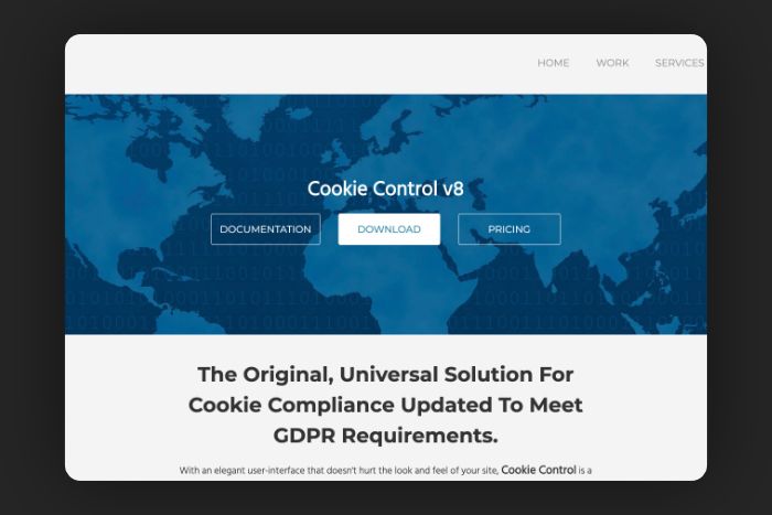 Cookie control