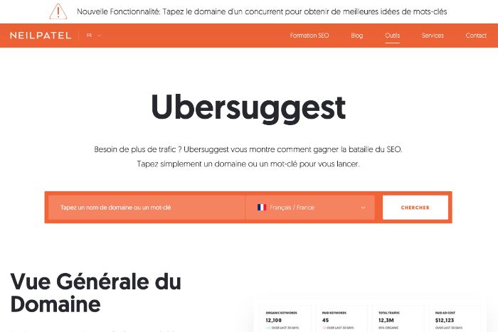 Ubersuggest