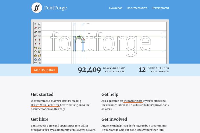 Fontforge