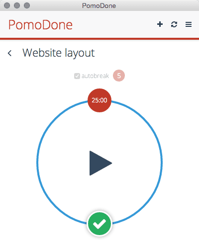 Pomodone App