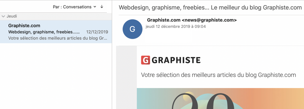 email entête graphiste