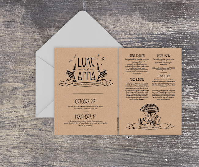 carte invitation wedding mariage line art tendance 2020 art graphiste