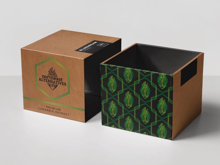 lineart packaging graphiste