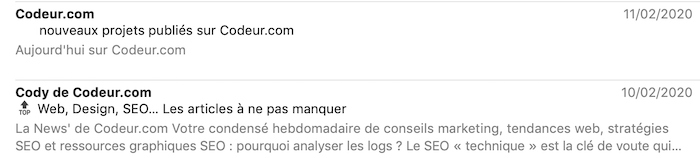 Noms d'expéditeurs différents selon type emailing newsletter