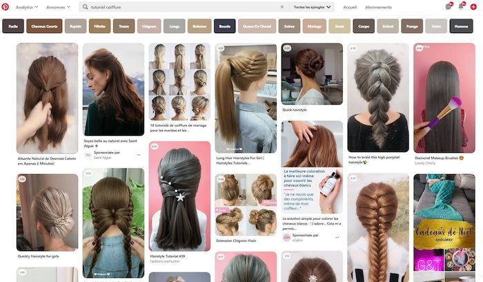 Pinterest outil contenu ciblé