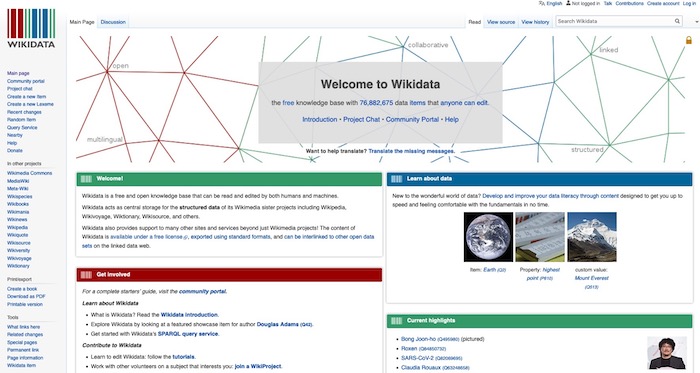 Answer Engine Optimization WikiData