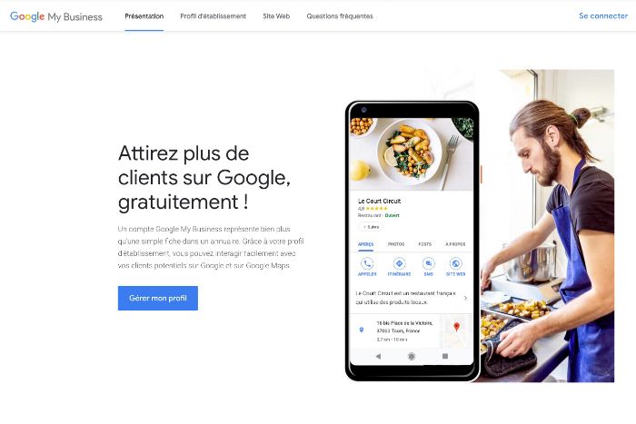 améliorer votre visibilité sur le web Google my Business