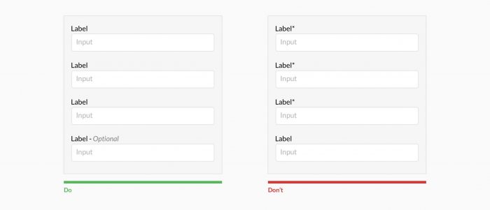 formulaire ui ux colonne astérisque 