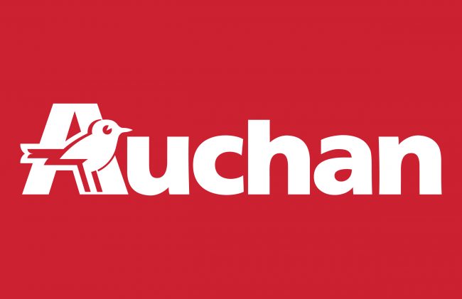 Auchan logo oiseau bird