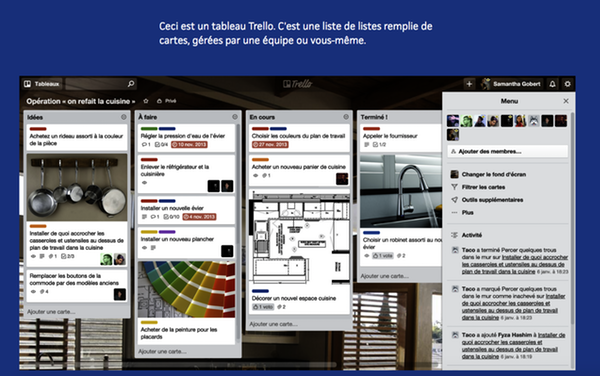 Trello, outil de gestion de projet