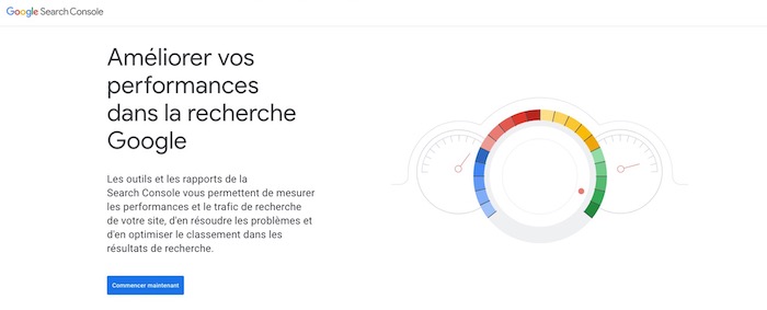 Google Search Console vérification liens