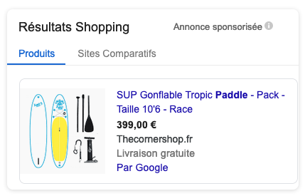 SEA optimisation e-commerce