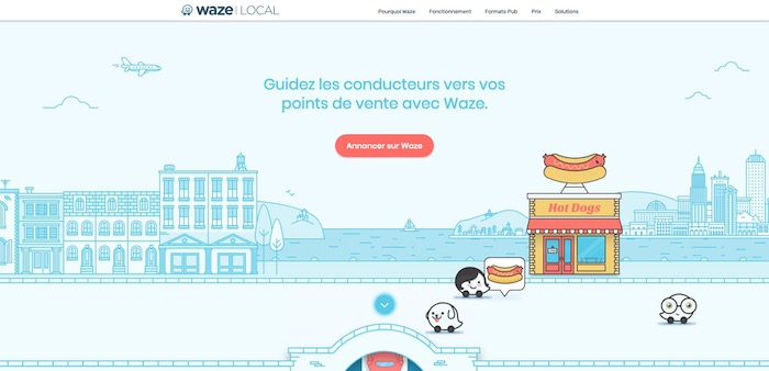 marketing local Waze