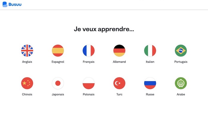 Busuu apprendre langue en ligne