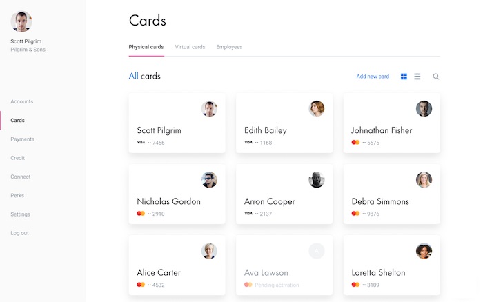 cartes bancaires professionnelles Revolut for Business