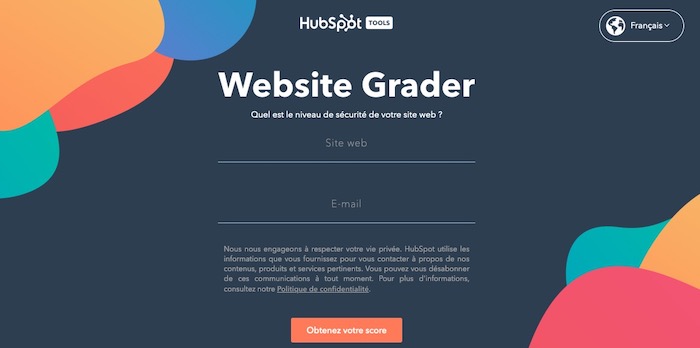 Hubspot Website Grader