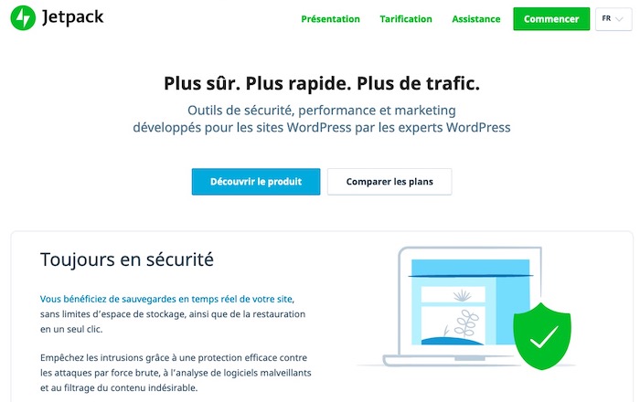 Jetpack CDN gratuit plugin WordPress