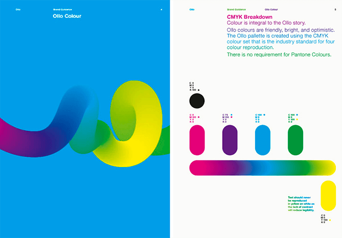 palette de couleurs charte graphique