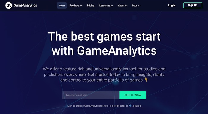 GameAnalytics outil analyse statistiques applications jeux mobiles