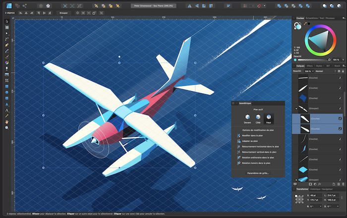 affinity designer illustration outils dessin pour graphiste Freelance