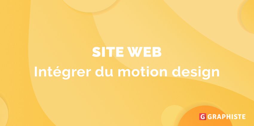 Motion design site web