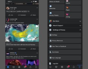 Facebook lance enfin un dark mode sur mobile