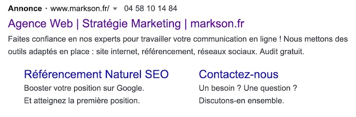 publicité Google