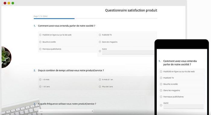 enquête de satisfaction client