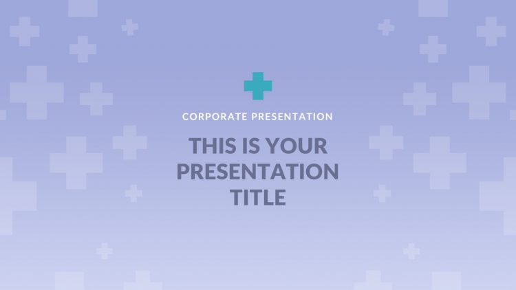 template gratuit pour présentation keynote sur Mac free mockup powerpoint medical