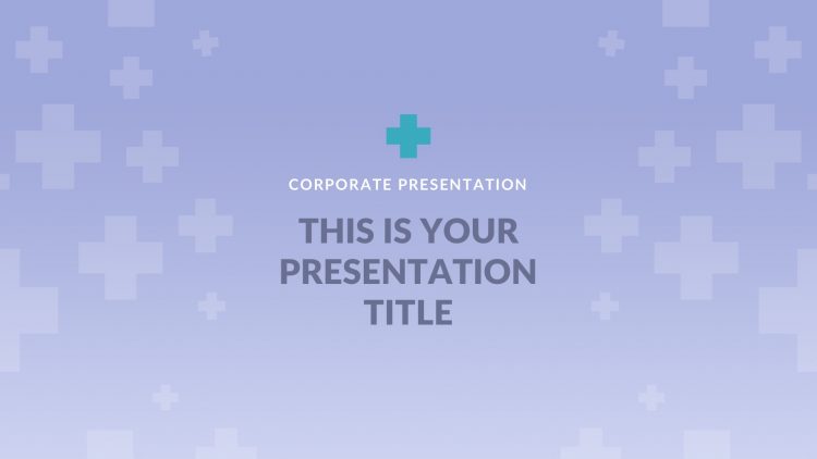 template gratuit pour présentation keynote sur Mac free mockup powerpoint medical