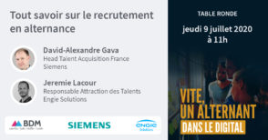 Table ronde : tout savoir sur le recrutement en alternance