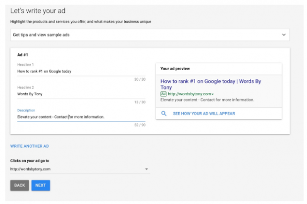 google ads