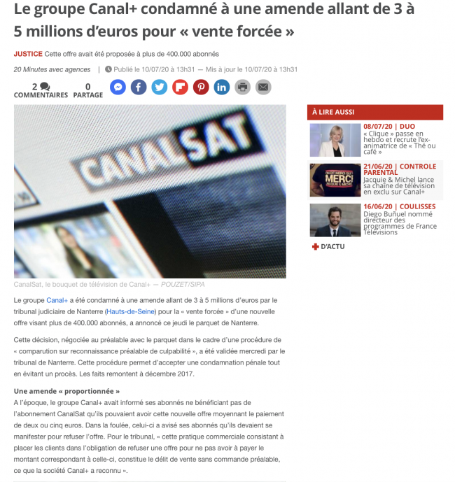 écrire une news