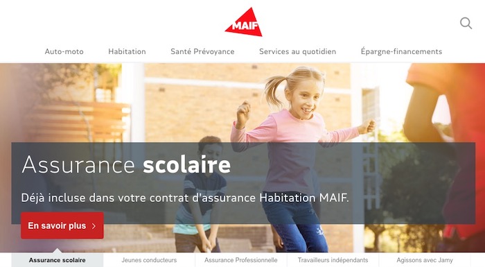 MAIF assurance scolaire