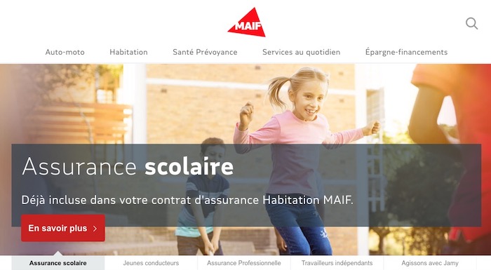 MAIF assurance scolaire