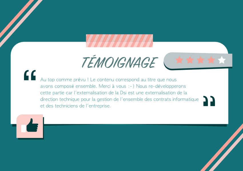 Témoignage client content marketing